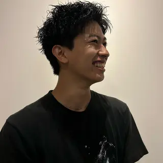 ショート パーマ 田中 遥陽のヘアスタイル