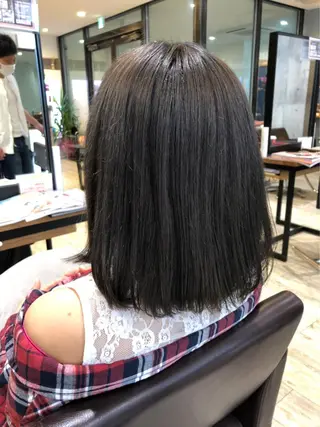 ショート カラー パーマ ヘアアレンジ メンズ キッズ ネイル マツエク・マツパ EnBlesS西宮 マンツーマン神道有基のヘアスタイル
