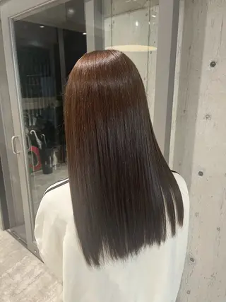 ロング カラー ヘアアレンジ ボブ×艶カラー 特化・リクト💥のヘアスタイル