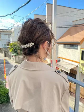 ヘアアレンジ ショート✨美髪矯正✨ wasaiのヘアスタイル