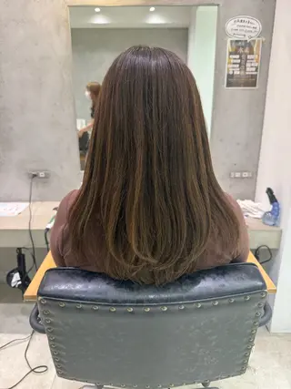 ロング 山田 もものヘアスタイル