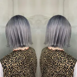 ショート カラー レイヤーカット/ 艶カラー/RYOMAのヘアスタイル