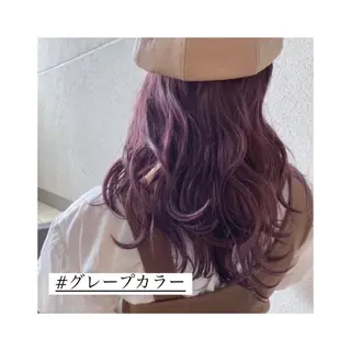 ミディアム カラー パーマ ヘアアレンジ メンズ ネイル マツエク・マツパ 🫧垢抜けヘア🫧 SHIORIのヘアスタイル
