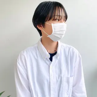 ショート カラー 中屋恵美🎨 Designカラーのヘアスタイル
