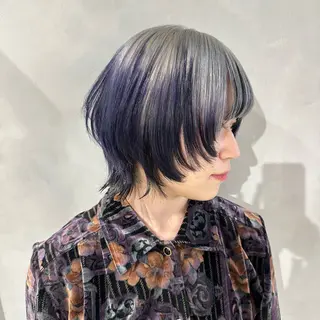 カラー デザインカラー/パー マ🦖外岡咲希🦖のヘアスタイル