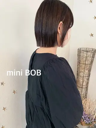 ショート カラー 市川 千夏のヘアスタイル