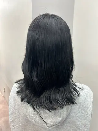 ミディアム 🧸🍯ダブルカラー モデルmio🍯🧸のヘアスタイル