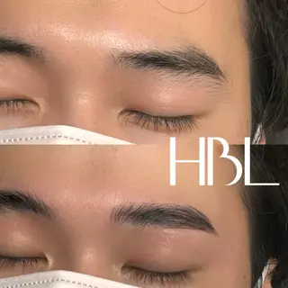 メンズ アイブロウ HBL眉毛&フェイス WAX専門ハルヒラリの眉毛・アイブロウイメージ