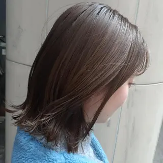 ミディアム MARRON 🍊mihoのヘアスタイル