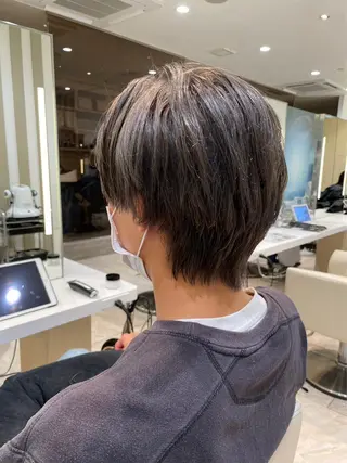 メンズ 縮毛矯正/ショート 長岡/姉崎宏実🌿のヘアスタイル
