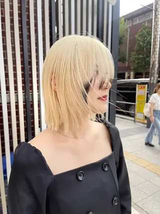 ミディアム カラー “ミニモ最高評価獲得 “代表"Kohei"のヘアスタイル