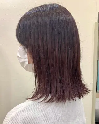 ミディアム 石原 姫菜のヘアスタイル