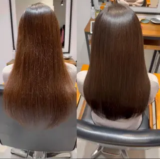 ロング 丹羽大喜 縮毛矯正/美髪矯正のヘアスタイル