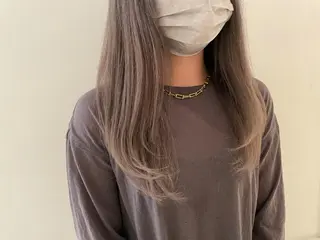 ロング カラー 湯田実津希🤎 ﾐﾙｸﾃｨ専門のヘアスタイル