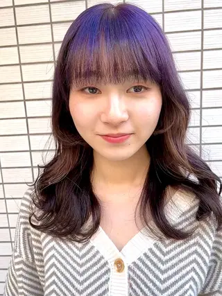 ミディアム カラー 💎透明感カラー特化 💎TAISEIのヘアスタイル