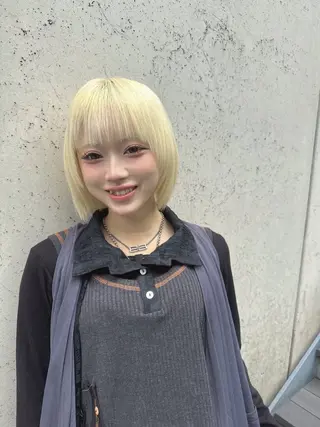 ショート カラー 💎透明感カラー特化 💎TAISEIのヘアスタイル
