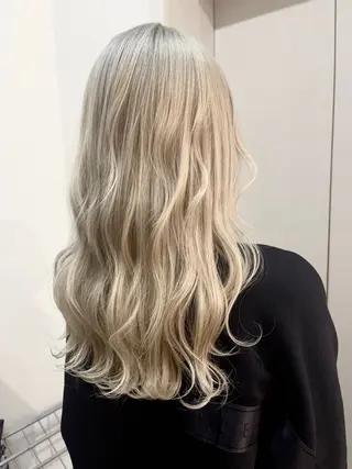 ロング カラー 💎 透明感カラー ✨Erina 💎のヘアスタイル