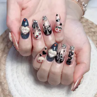 ネイル M🌷nail 長さだし専門店のネイルデザイン