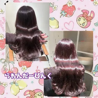 ロング カラー ヘアアレンジ 🎀トップスタイリ スト湯川響🎀のヘアスタイル