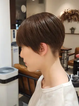 ショート OVAL hair はづきのヘアスタイル