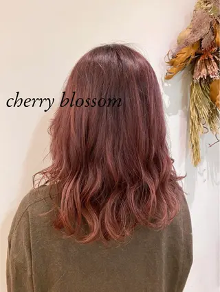 セミロング カラー ヘアアレンジ 高橋胡桃🪽 ディレクターのヘアスタイル