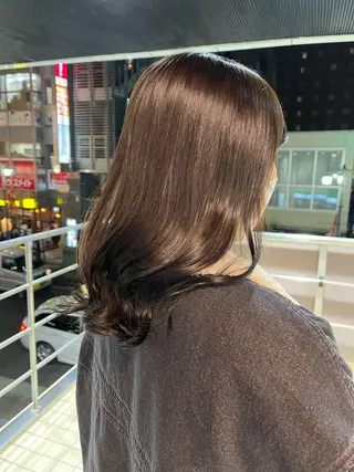 カラー カットパーマ 🌀あさみのヘアスタイル