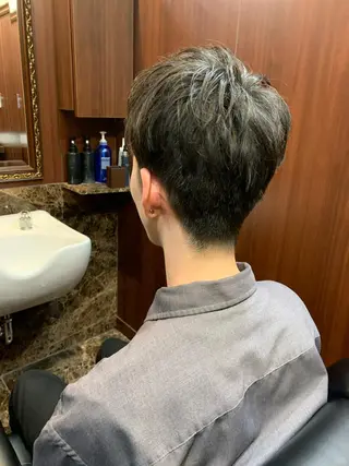ショート メンズ 羽木 隆徒のヘアスタイル