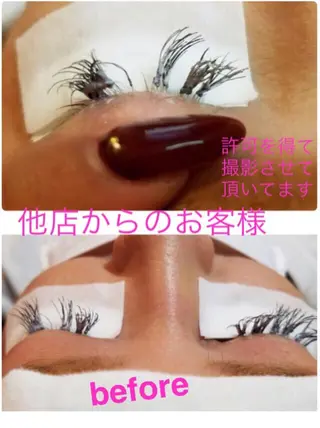 マツエク・マツパ salonde CHANELのマツエク・マツパデザイン