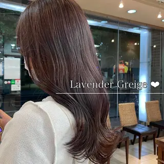 ロング カラー 似合わせ/透明感カラ ー/QUATRO谷口のヘアスタイル