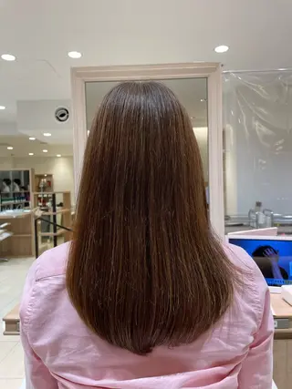 ロング 銀座シロー　村山 レツのヘアスタイル