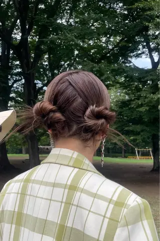 ロング ヘアアレンジ 🪐ナチュラルモード ヘア🪐honokaのヘアスタイル