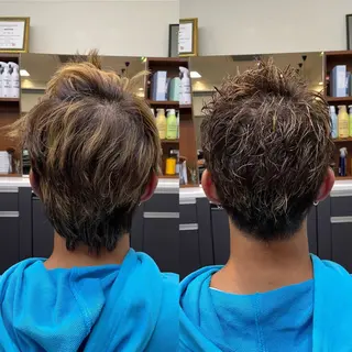 ショート メンズ 💈トレサンパ 💈金山駅✂︎愛実のヘアスタイル