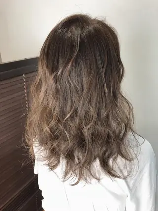 ミディアム カラー メンズカット特化柏駅 徒歩3分LOUのヘアスタイル