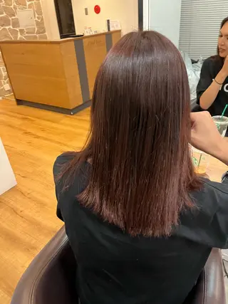 カラー 藤原 智恵のヘアスタイル