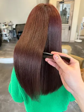 ロング カラー 🔆髪質改善 透明感 カラー🔆佐々木貴仁のヘアスタイル