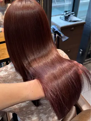 ロング MINX 野村実莉 カット/パーマのヘアスタイル