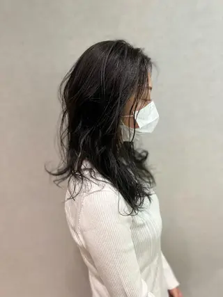 ミディアム 高橋 龍哉のヘアスタイル