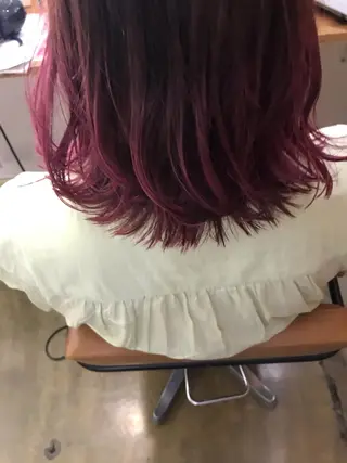 ミディアム カラー 💎髪質改善💎 デザイナーshinのヘアスタイル