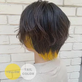 ショート カラー 韓国|ミルクティ momoeのヘアスタイル