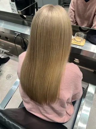 セミロング 堀江 /木下椋麻のヘアスタイル