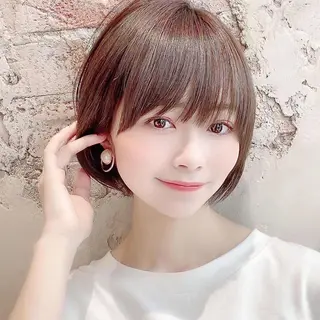 ショート 新宿　ショート・ボブ カットモデル募集のヘアスタイル