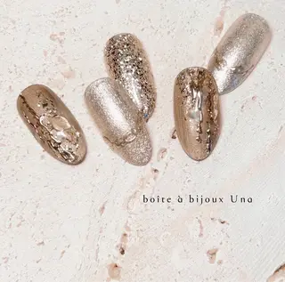 ネイル boite a bijoux Unaのネイルデザイン