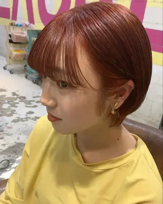 ショート ダブルカラー/透明感 💈JUNYA💈のヘアスタイル