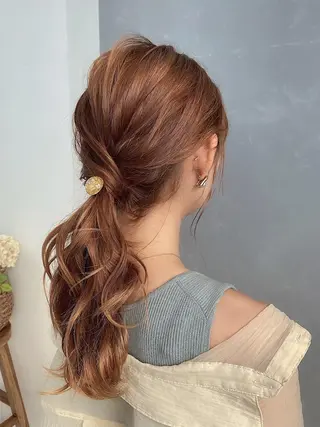 ヘアアレンジ amie 錦糸町のヘアスタイル