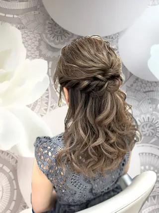 ヘアアレンジ laera 佐藤のヘアスタイル