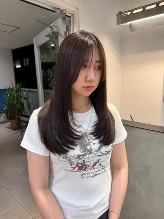 セミロング 🐋湊 ゆうき 🫧のヘアスタイル