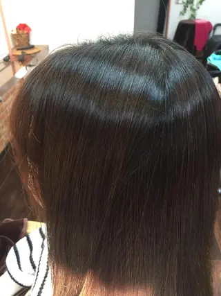 セミロング パーマ 桧山 真のヘアスタイル