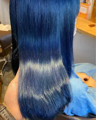 セミロング カラー レイヤー×艶髪特化 マネージャー安藤光司のヘアスタイル