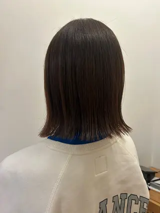 ミディアム カラー ♦︎レイヤー/ボブ/ ショート/明梨♦︎のヘアスタイル