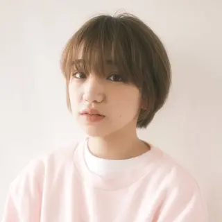 ショート カラー ショートボブ髪質改善 縮毛矯正のプロ山道潤のヘアスタイル